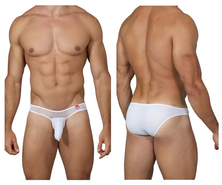 SALE - Mens Pikante Wellness Castro Briefs White