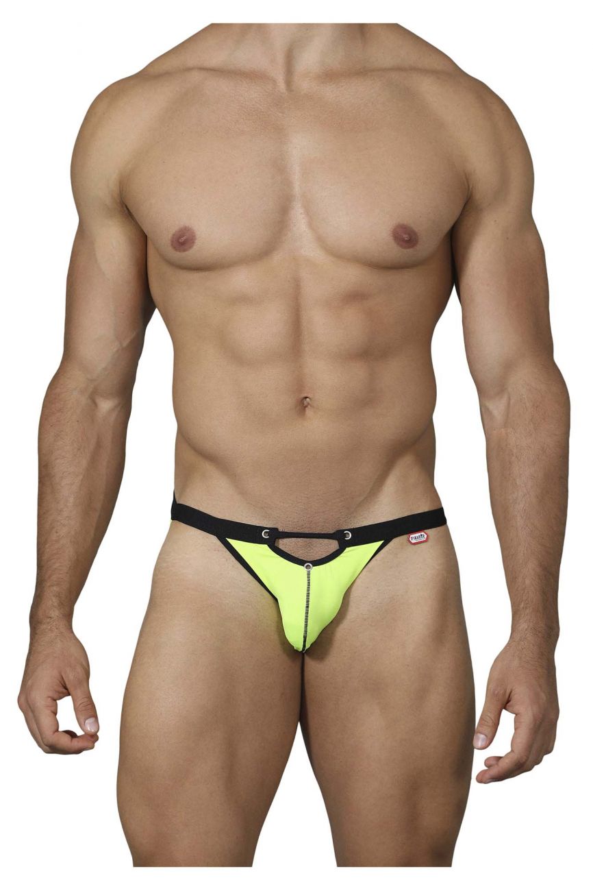 Pikante 0219 Explorers Mesh Bikini Green & Black