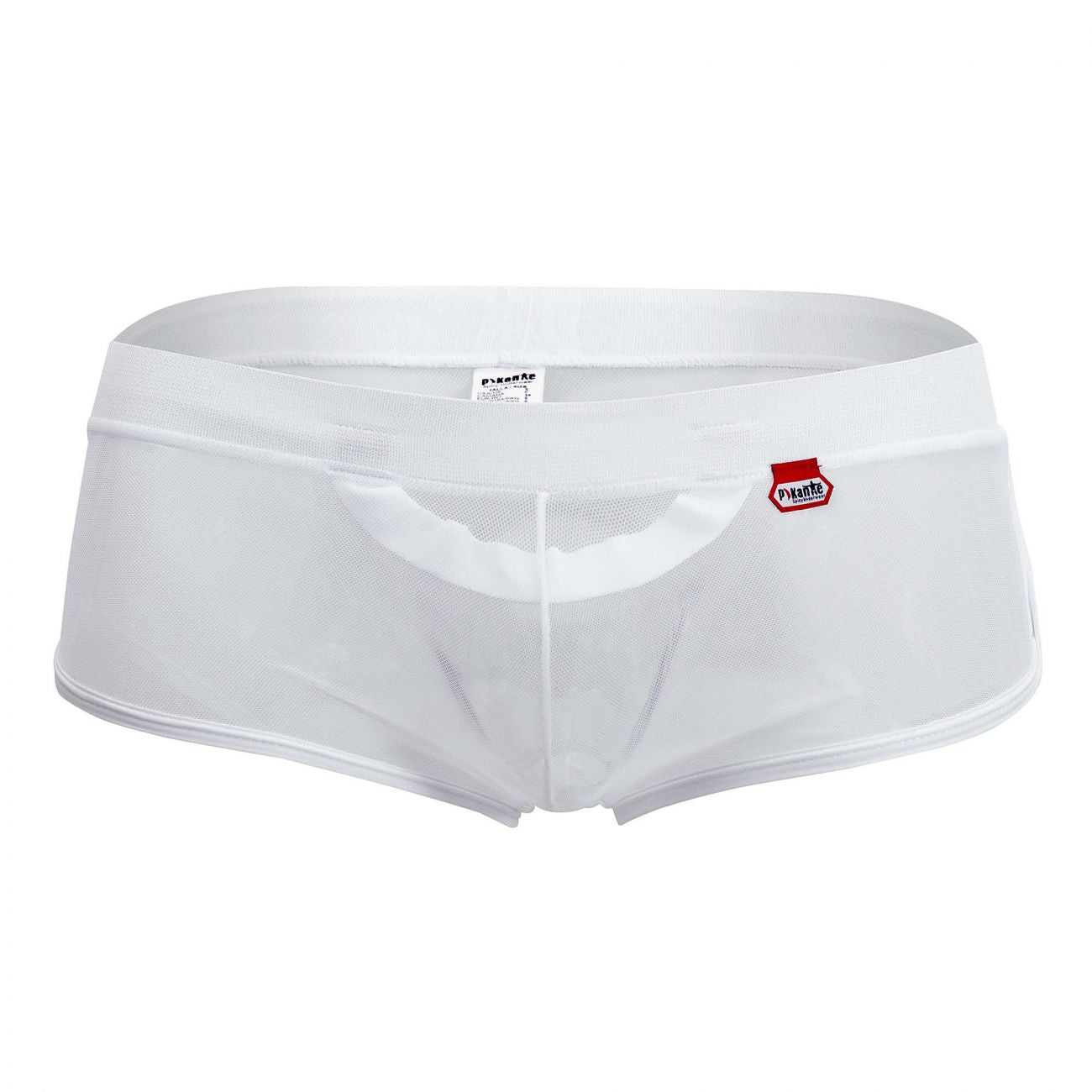 Pikante 0226 Chekke Lifter Trunks White