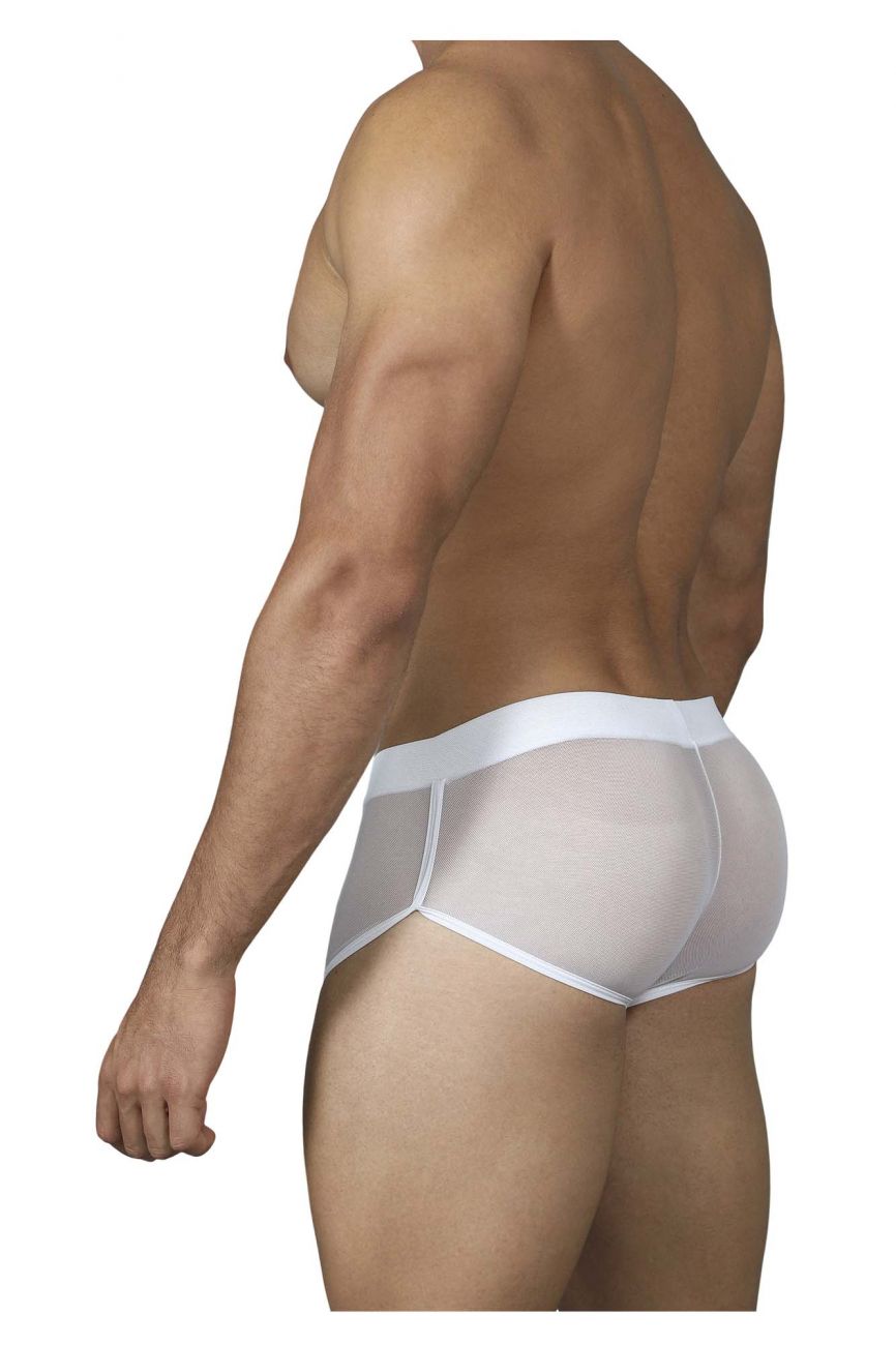 Pikante 0226 Chekke Lifter Trunks White
