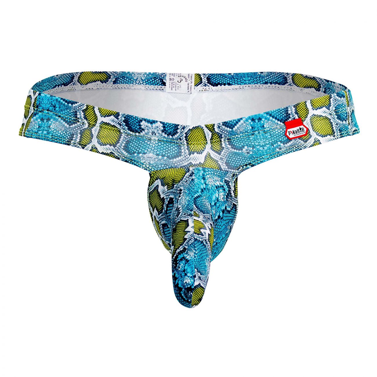 Pikante Castro Printed Thongs Blue Multi Coloured
