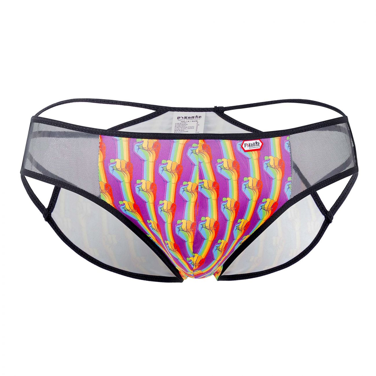 Pikante 0329 Leader Briefs Yellow Multi