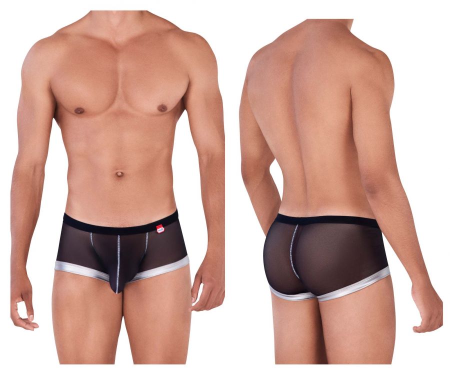Pikante 0335 Aggressive Cock Sock Trunks Black