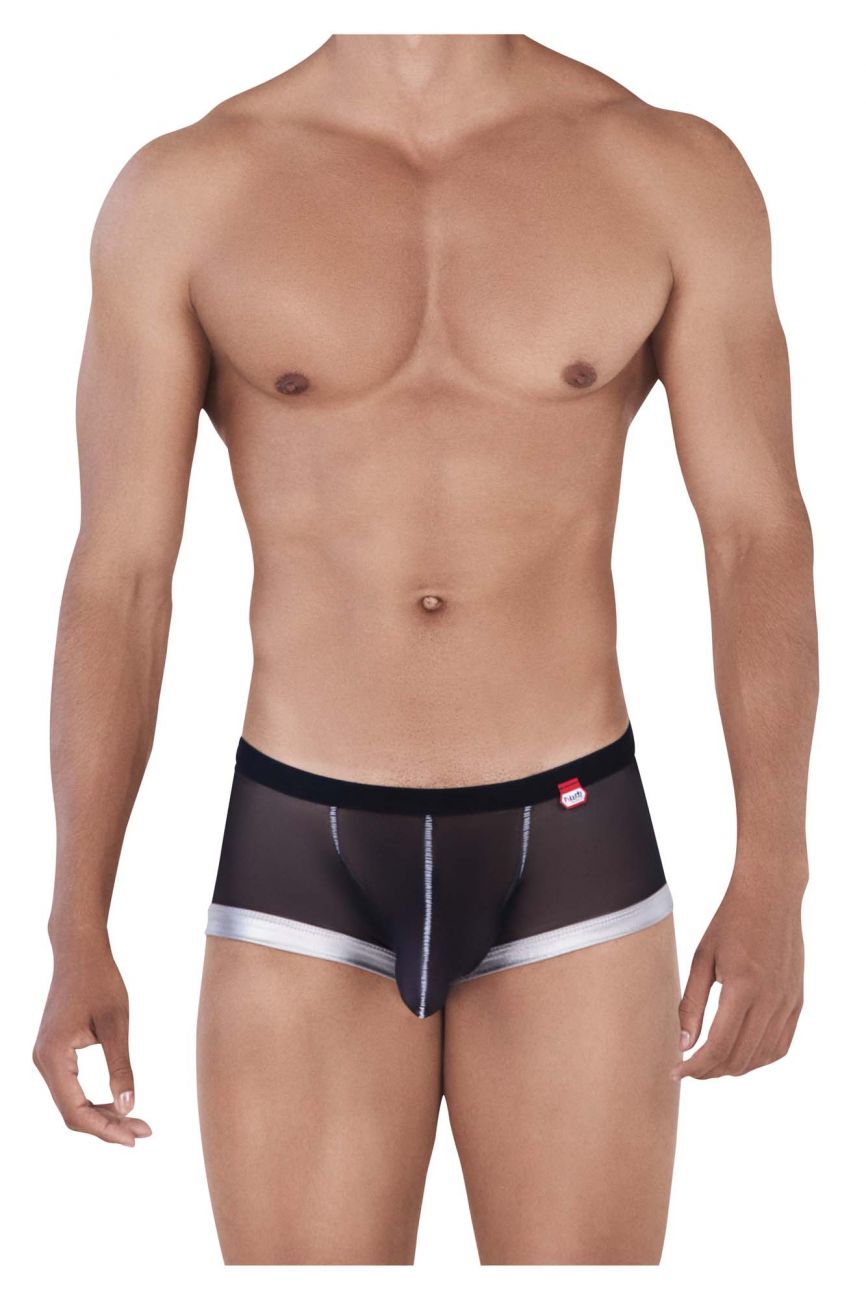 Pikante 0335 Aggressive Cock Sock Trunks Black
