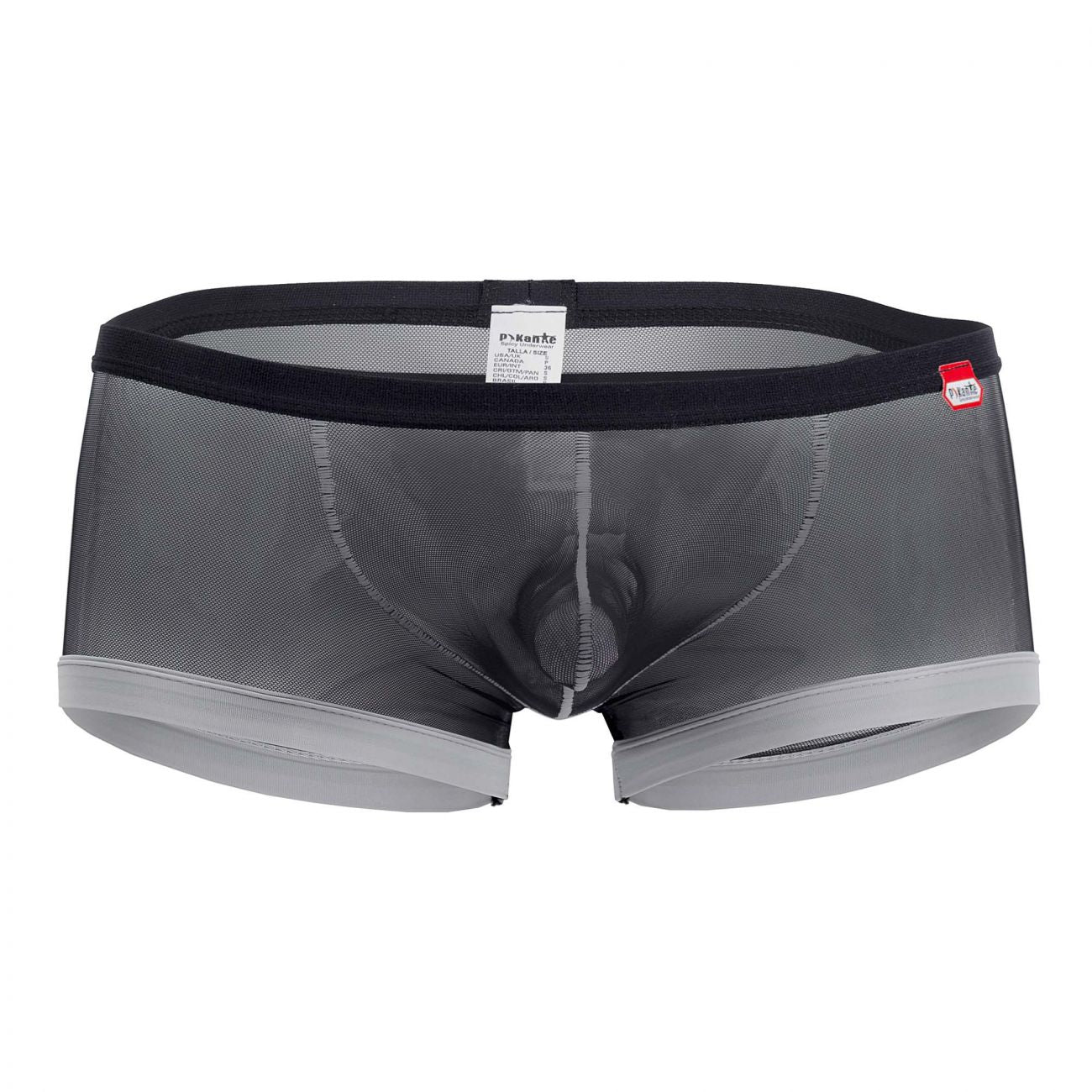 Pikante 0335 Aggressive Cock Sock Trunks Black