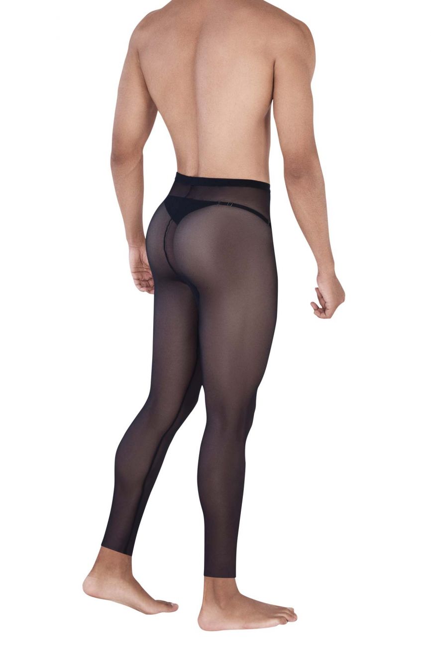 Pikante 0336 Manhood Long Johns Thongs Black