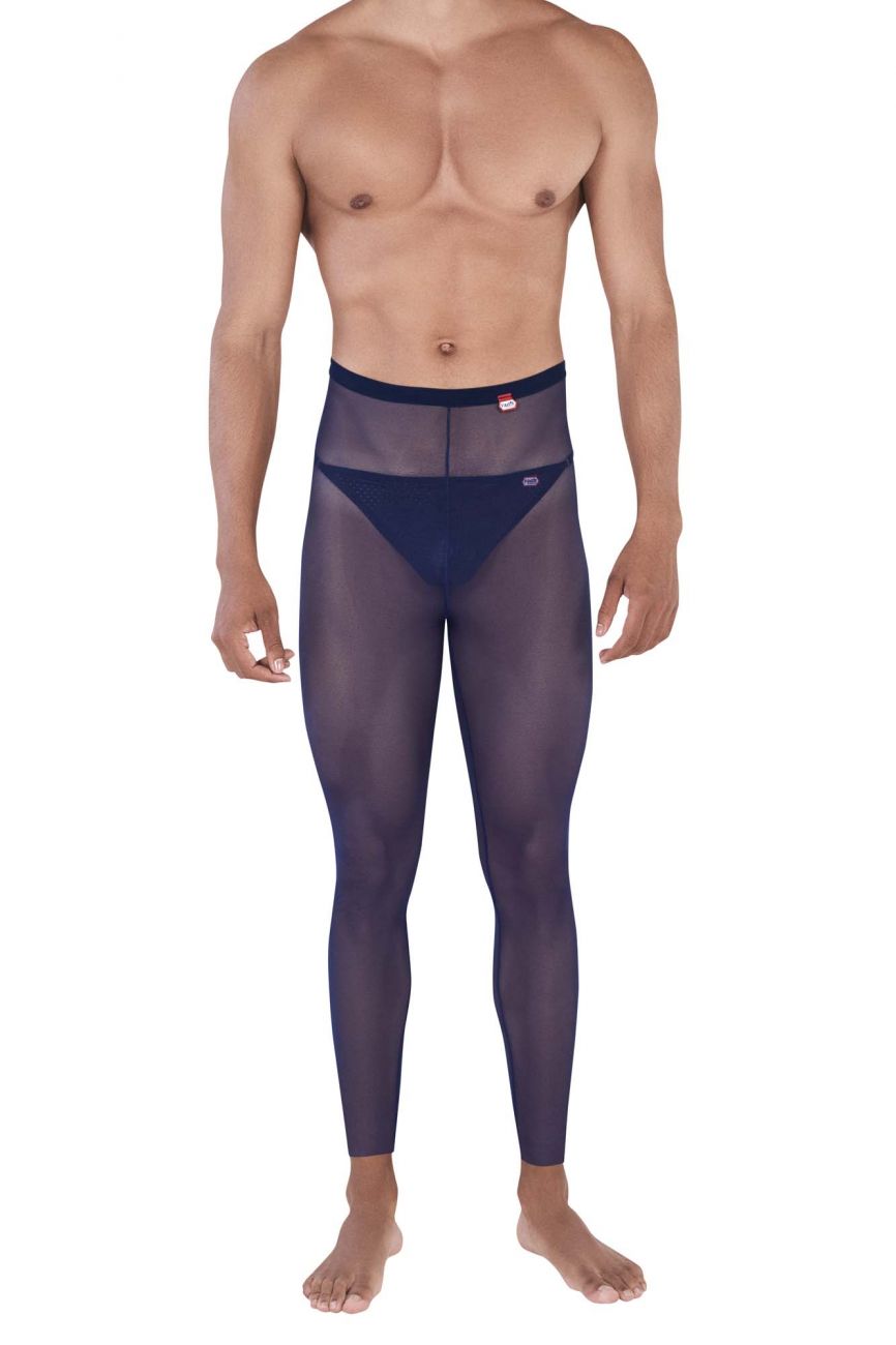 Pikante 0336 Manhood Long Johns Thongs Dark Blue