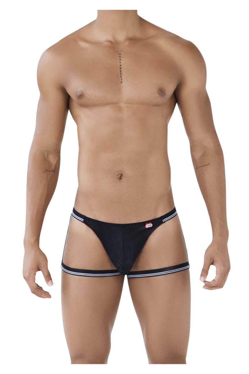 Pikante 0493 Conqueror Thongs Black