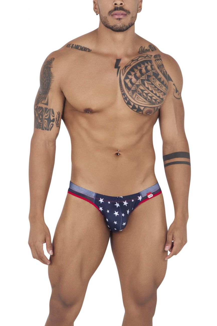 Pikante 0827 Star Jockstrap Dark Blue