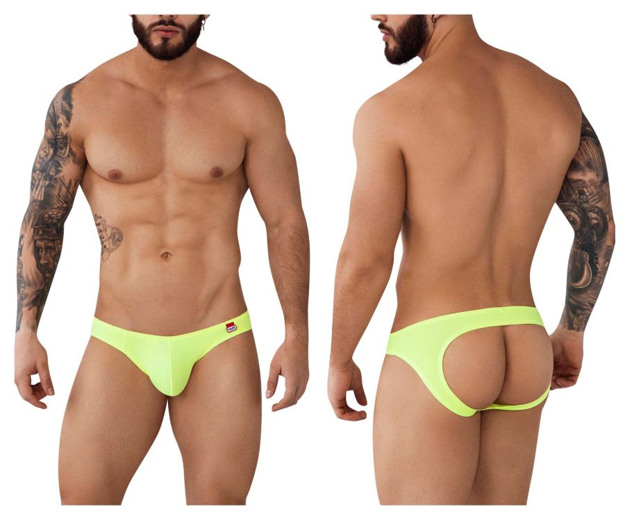 Pikante 0979 Angola Jockstrap Green