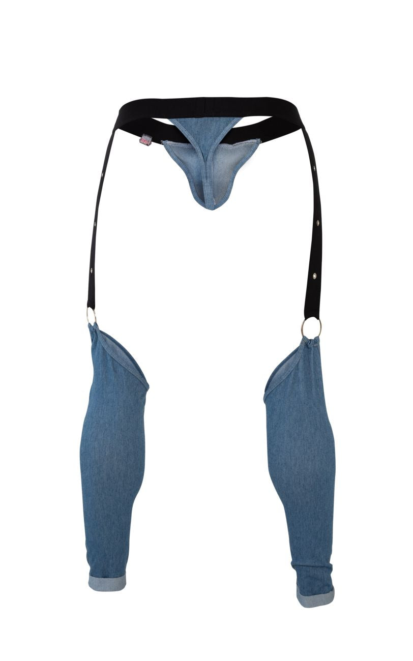 Pikante 0984 Argel Garter Thongs Blue