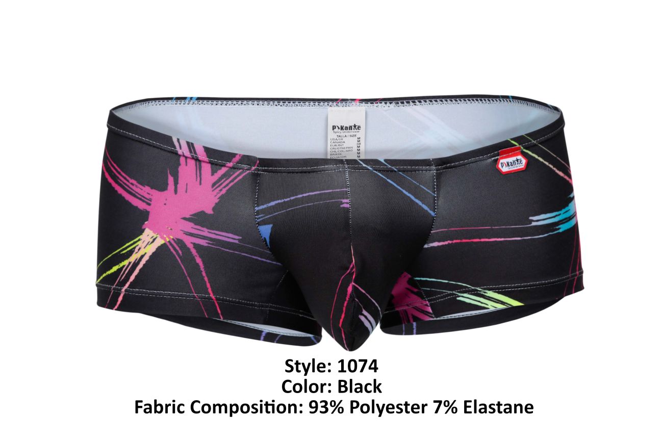 Pikante 1074 Nucleus Trunks Black
