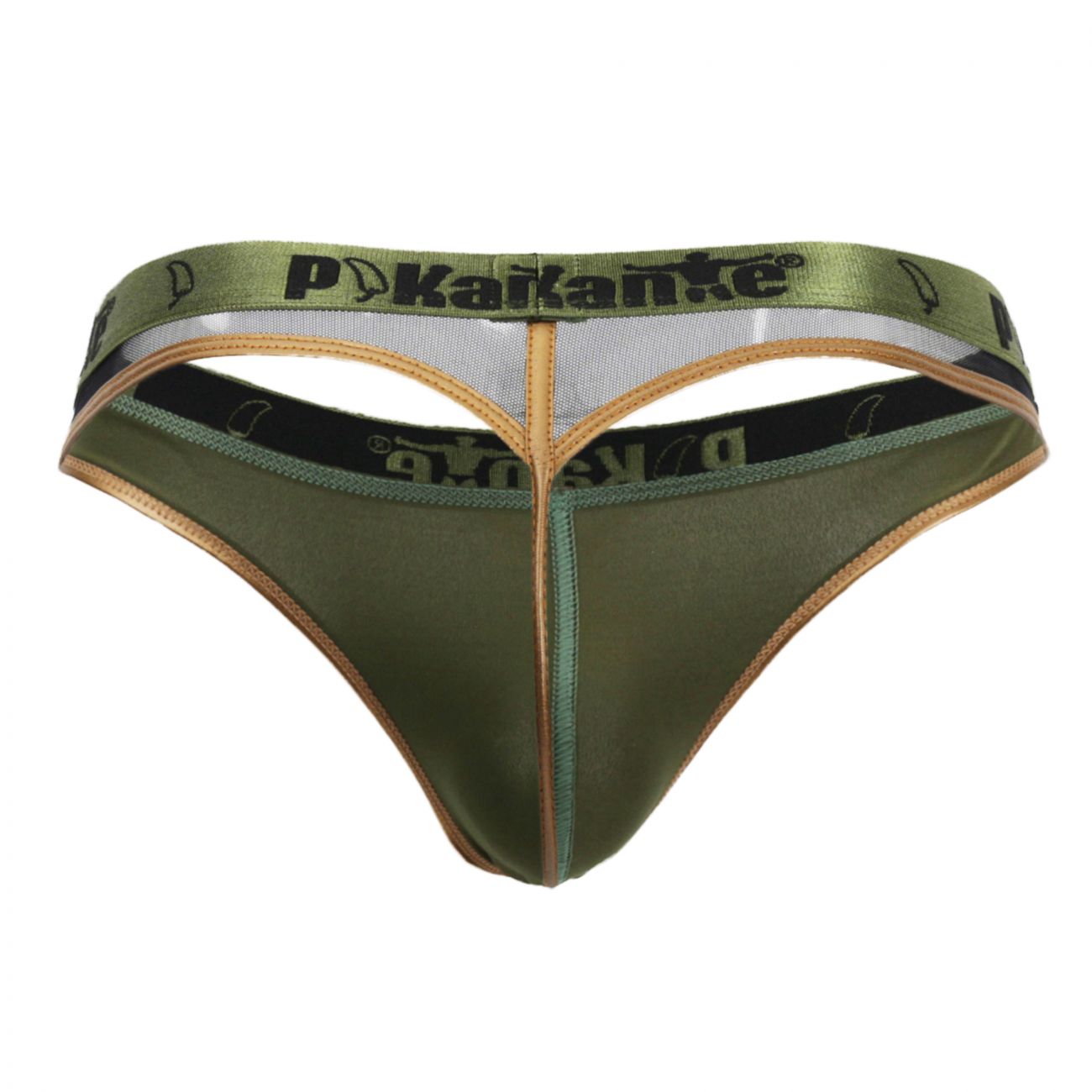 Pikante 8053 Sherlock Thongs Green