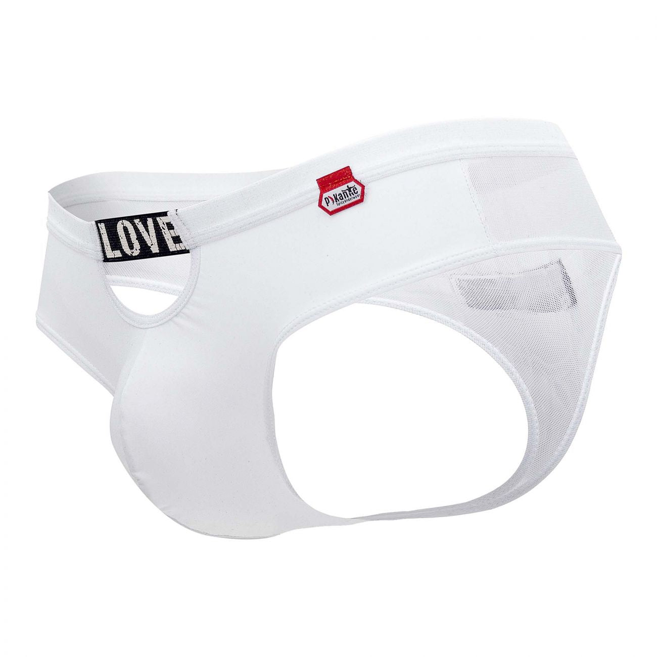 Pikante 8065 Attitude Thongs White