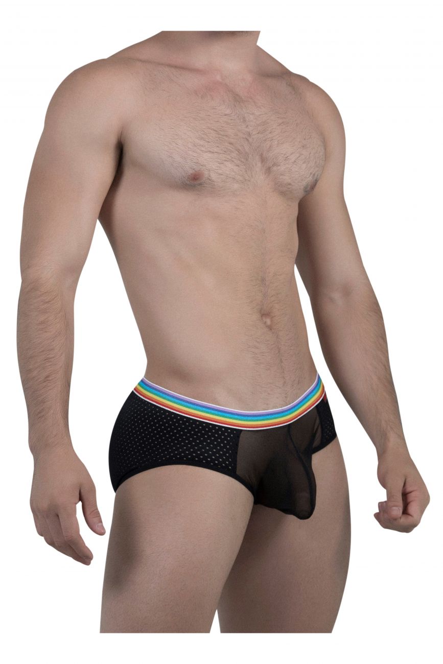 Pikante 8731 Fancy Briefs Black