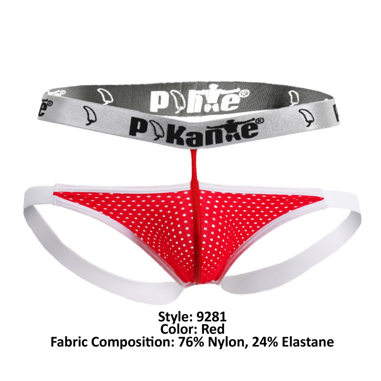 Pikante 9281 Kino Jockstrap Red