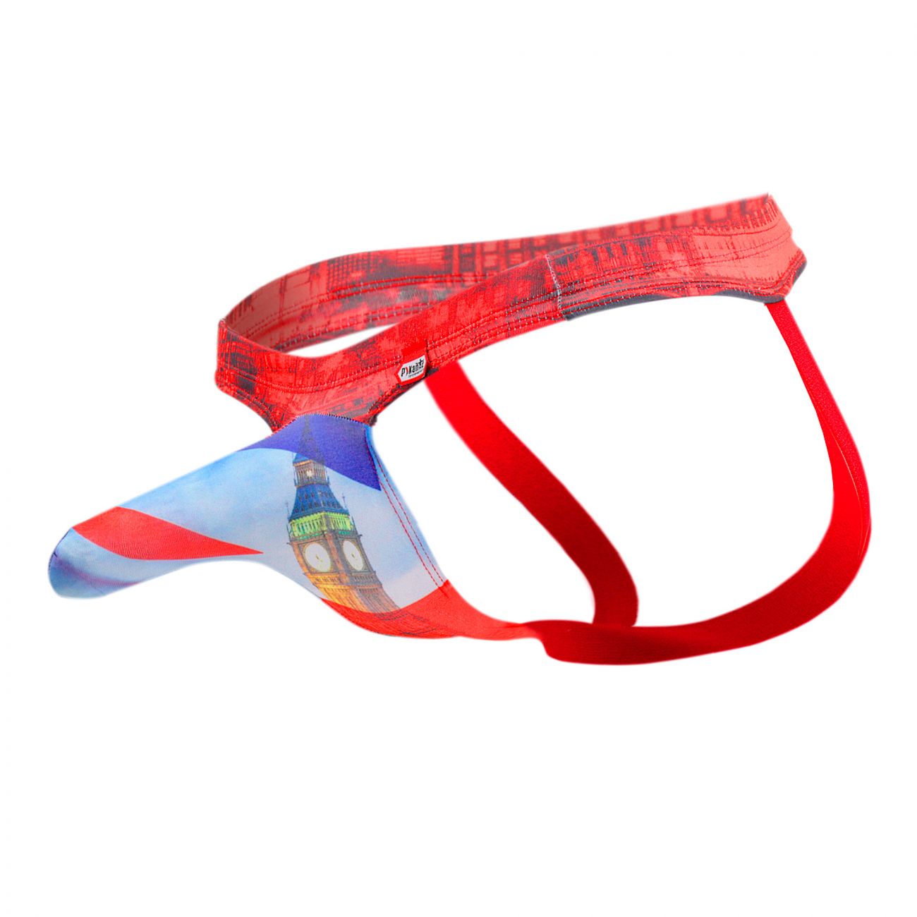 Pikante 9302 Piccadilly Castro Jockstrap Red Multi
