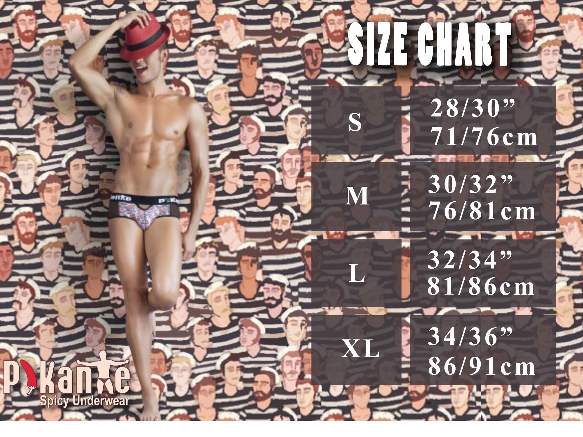 Pikante 8738 Traffic Briefs