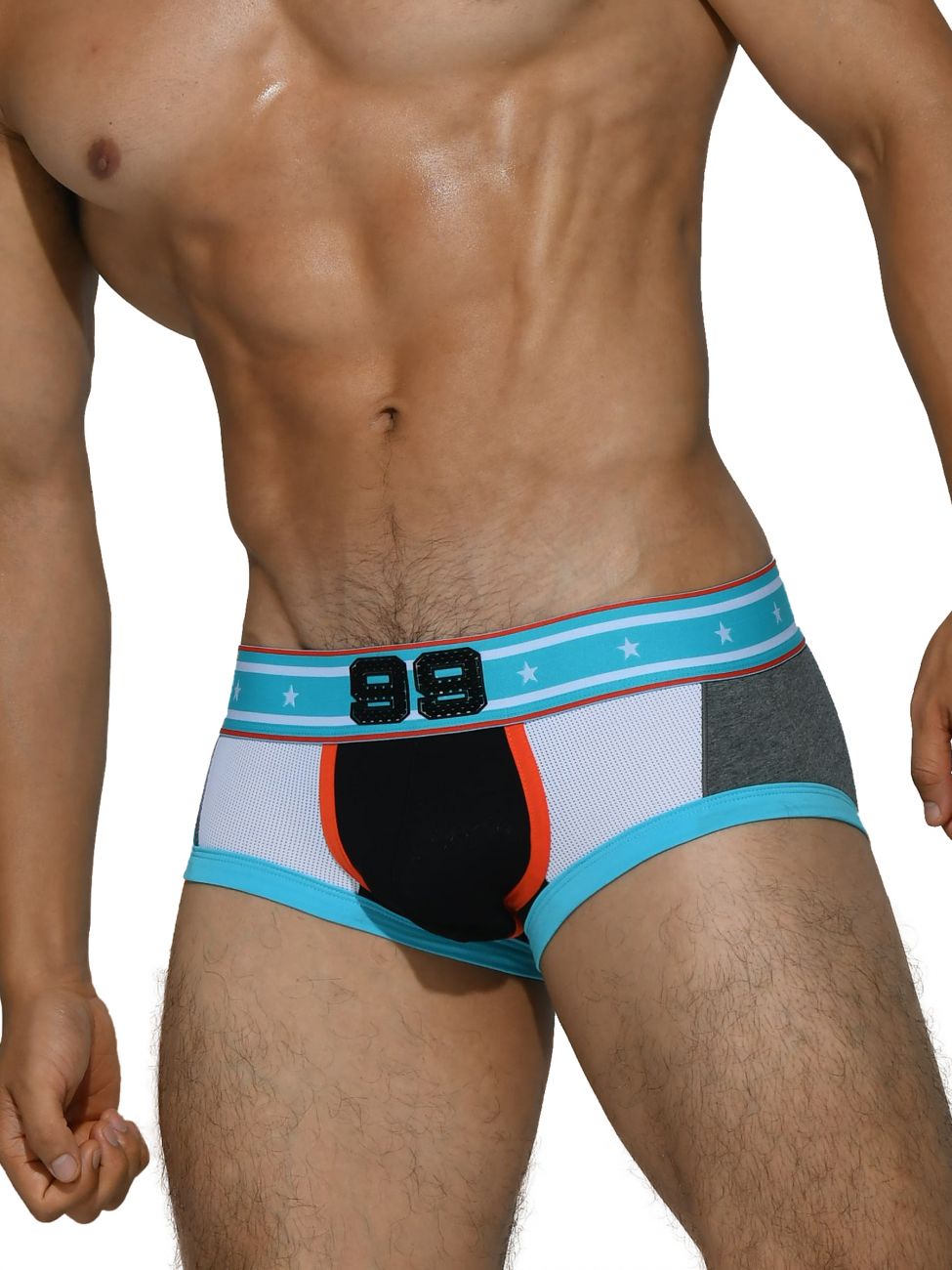 Private Structure BLUY4017 Low Rise Hipster Be-Fit Player Dark Melange