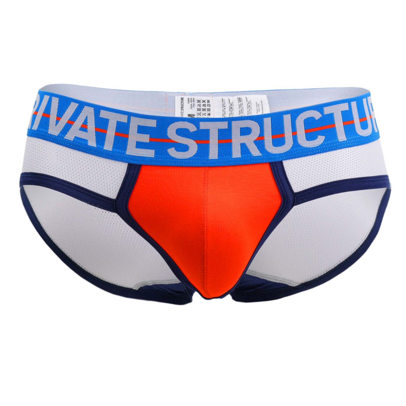 Private Structure MIUY3854 Momentum Orange Contour Briefs