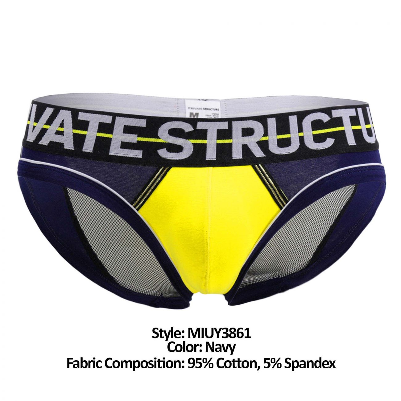 Private Structure MIUY3861 Momentum Orange Mini Briefs