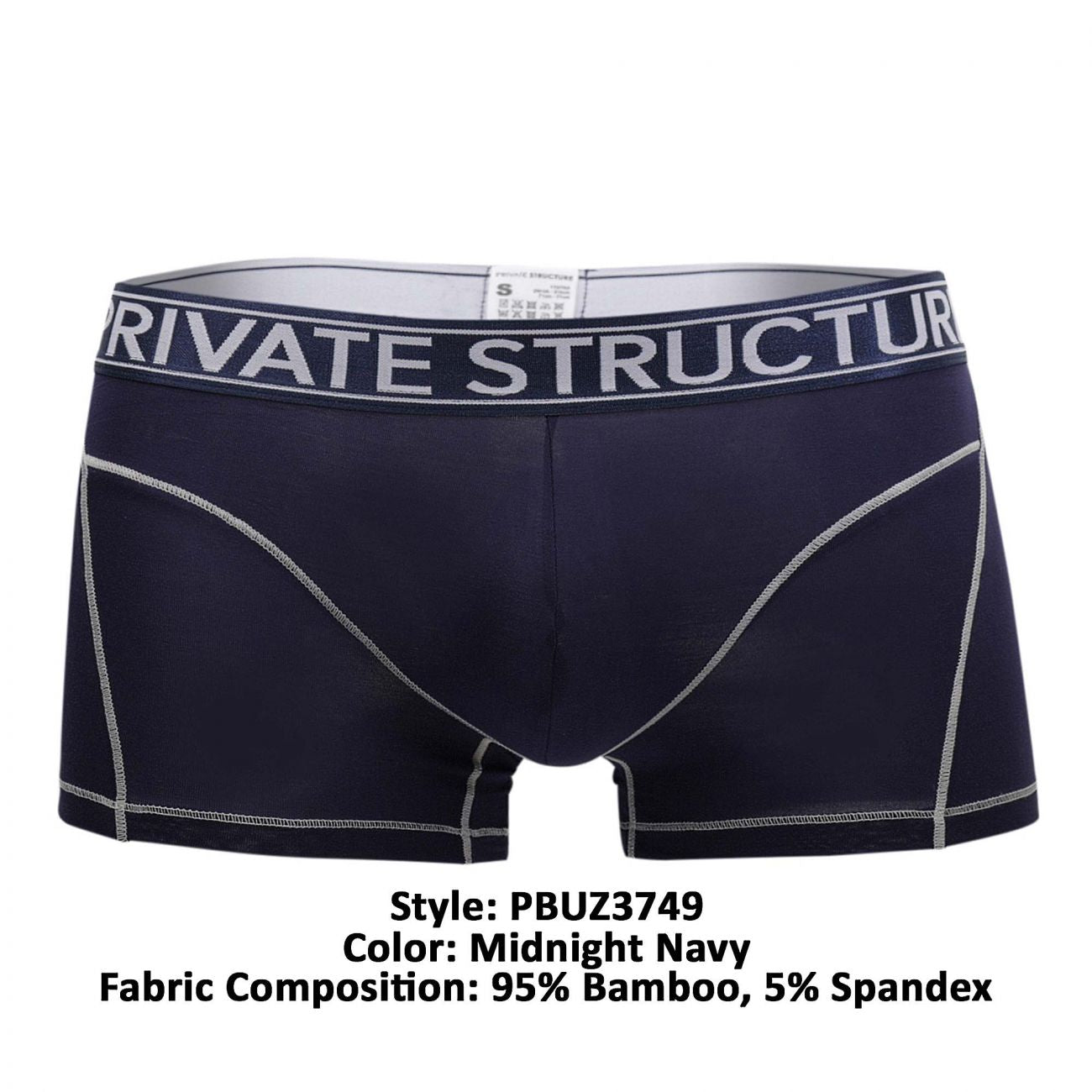 Private Structure PBUZ3749 Platinum Bamboo Trunks