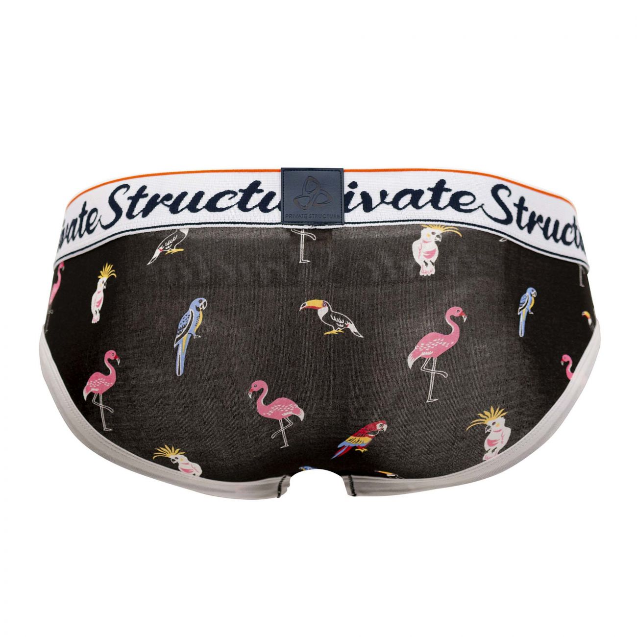 Private Structure SCUX4189 Classic Mini Briefs Bird Black