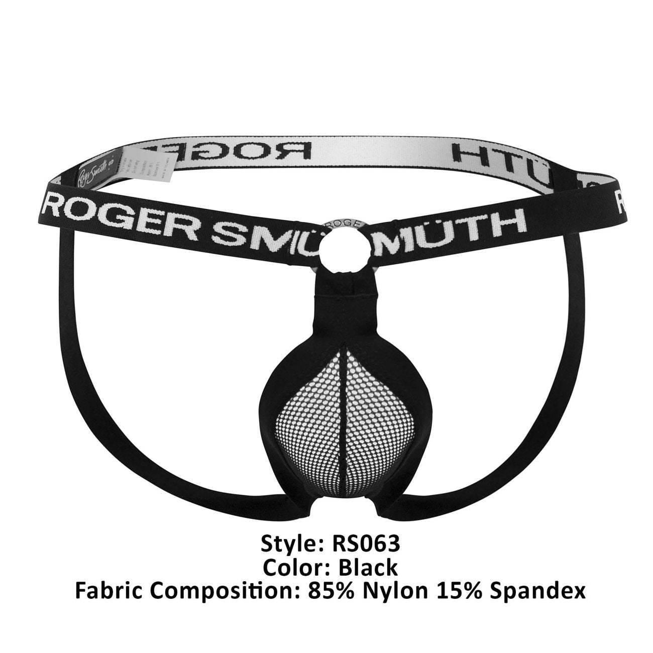 Roger Smuth RS063 Jockstrap Black