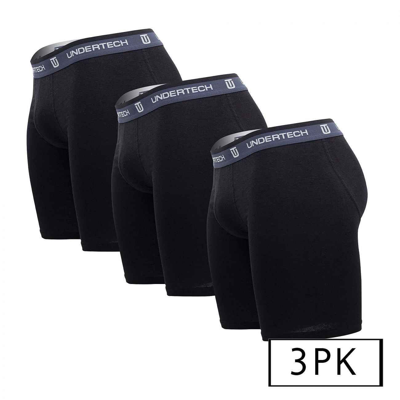 Undertech 342704 Solid Long Boxer Briefs