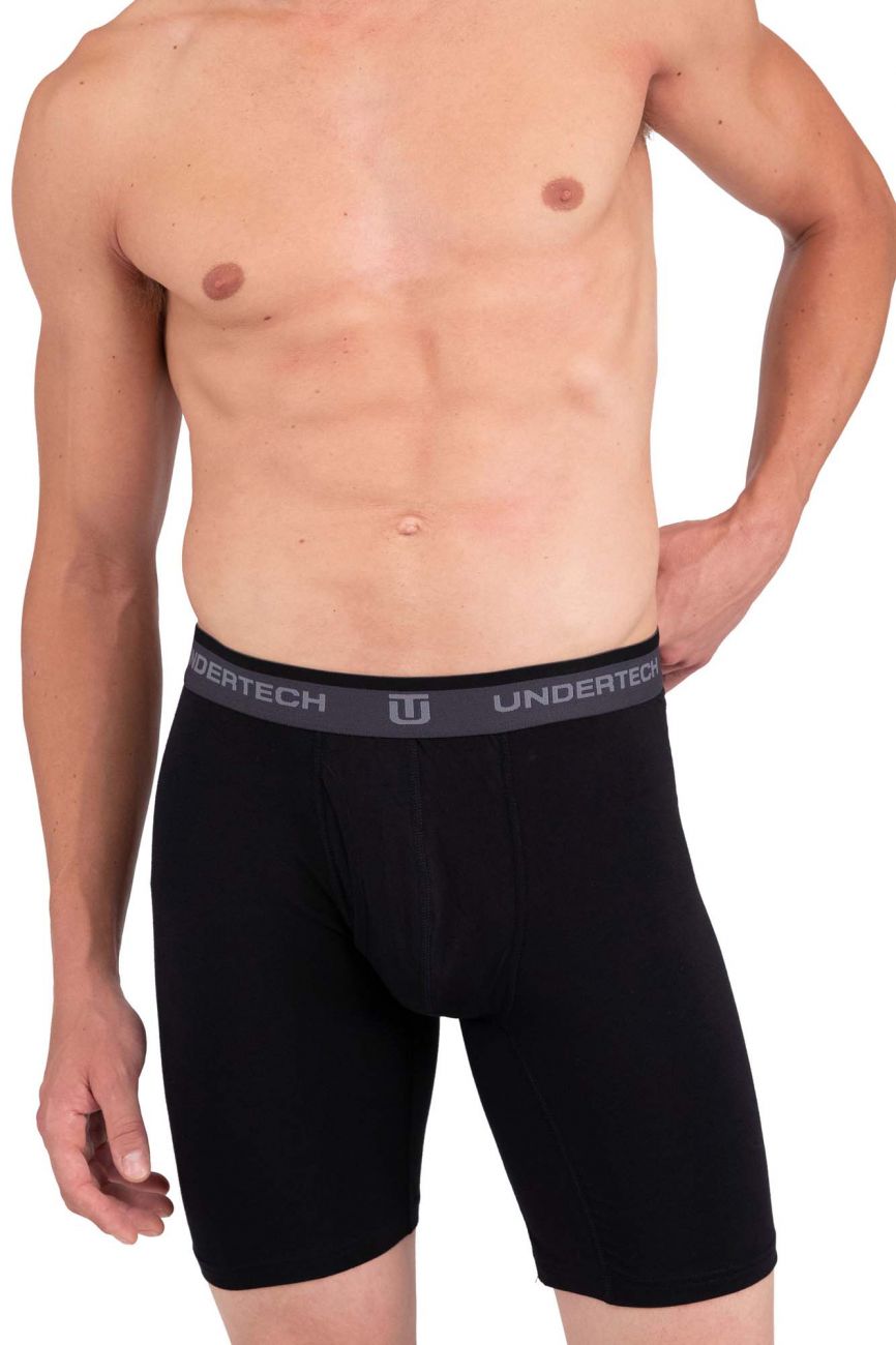 Undertech 342704 Solid Long Boxer Briefs