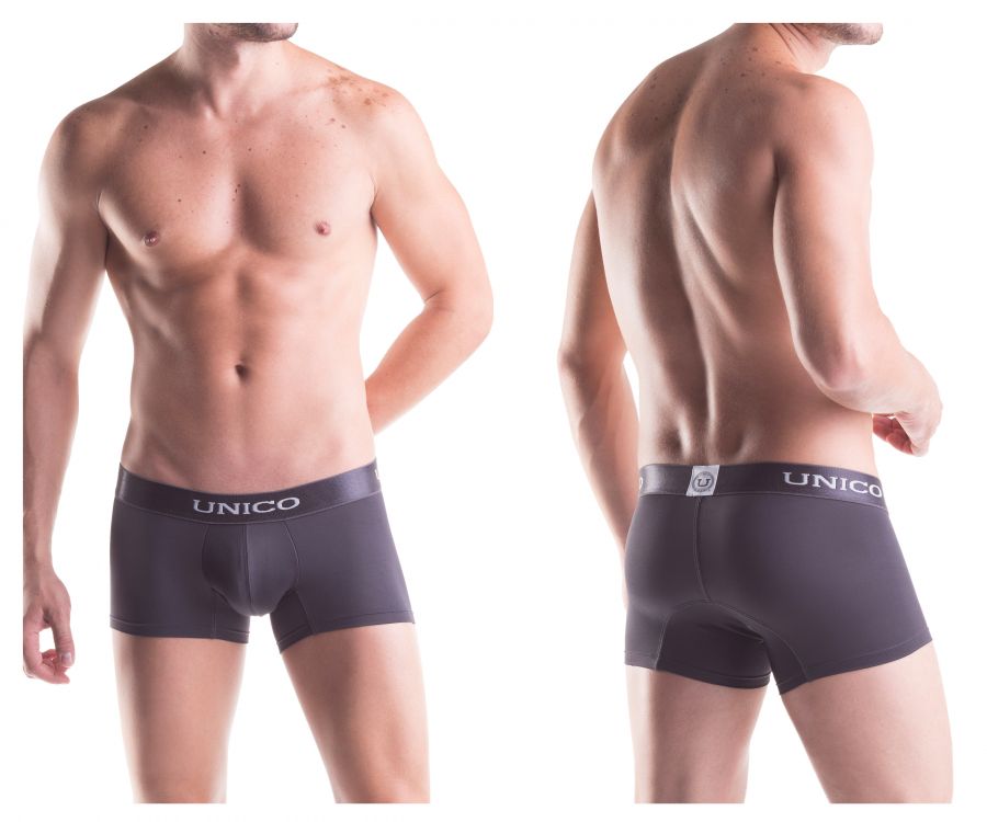 Unico 1200080396 Boxer Briefs Asfalto Gray
