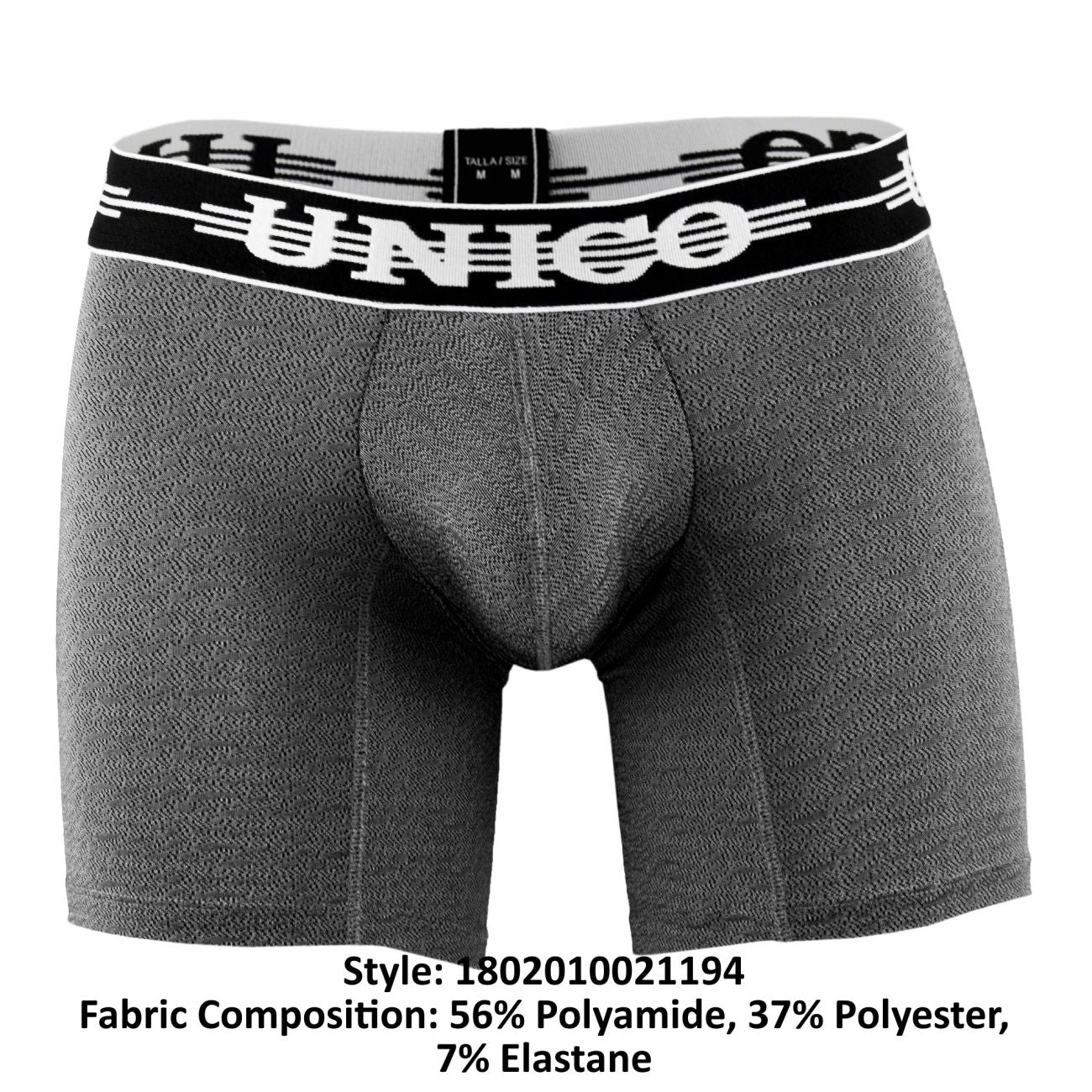 Unico 1802010021194 Boxer Briefs Self Gray