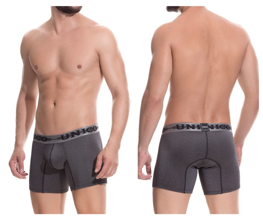 Unico 1802010021398 Boxer Briefs Technature Black