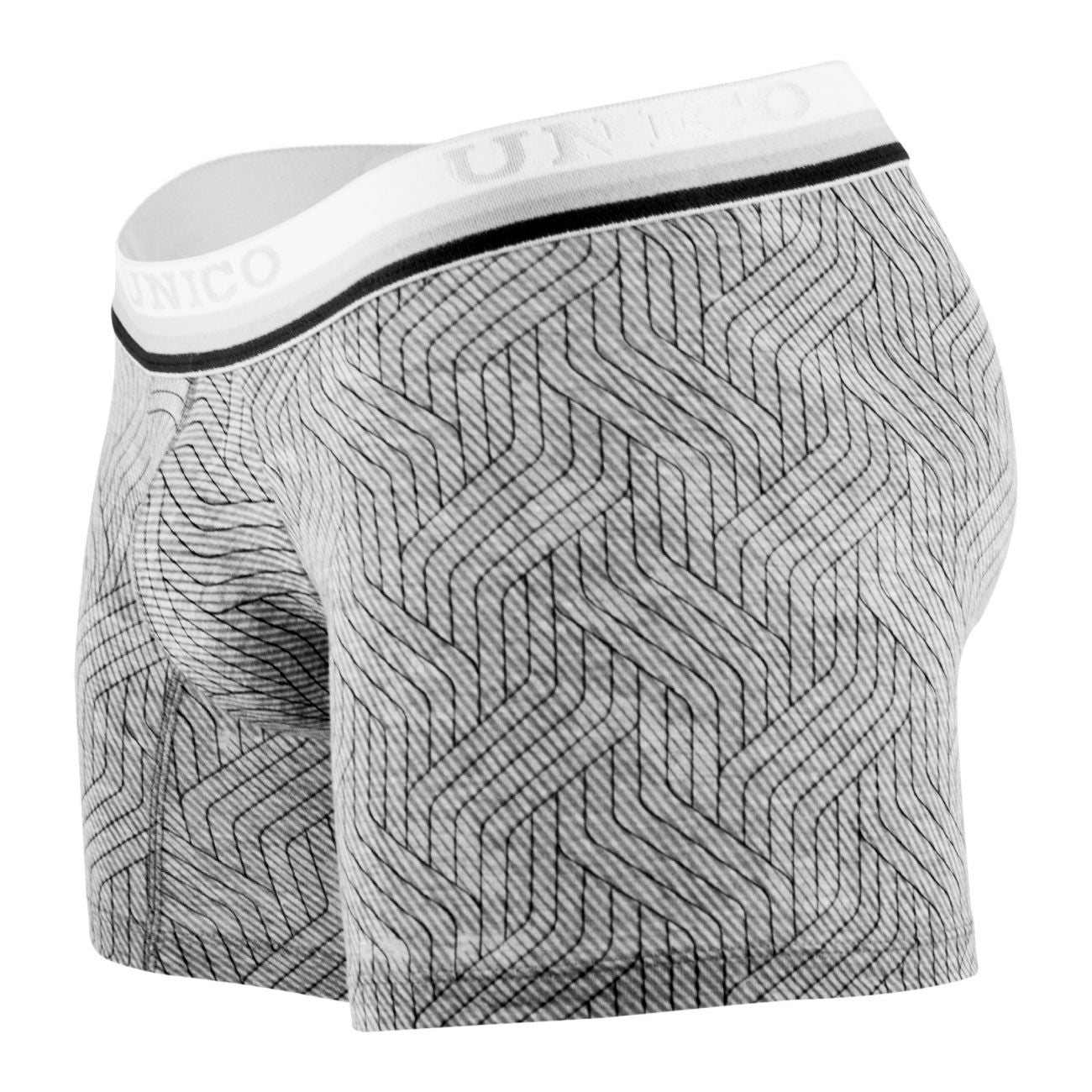 Unico 1802010023259 Boxer Briefs Sharma Gray Printed