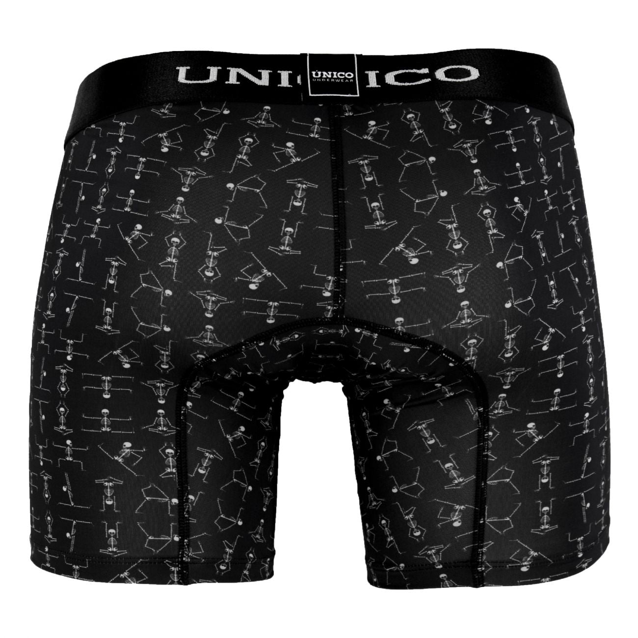 Unico 1803010021399 Boxer Briefs Skelleton Black Printed