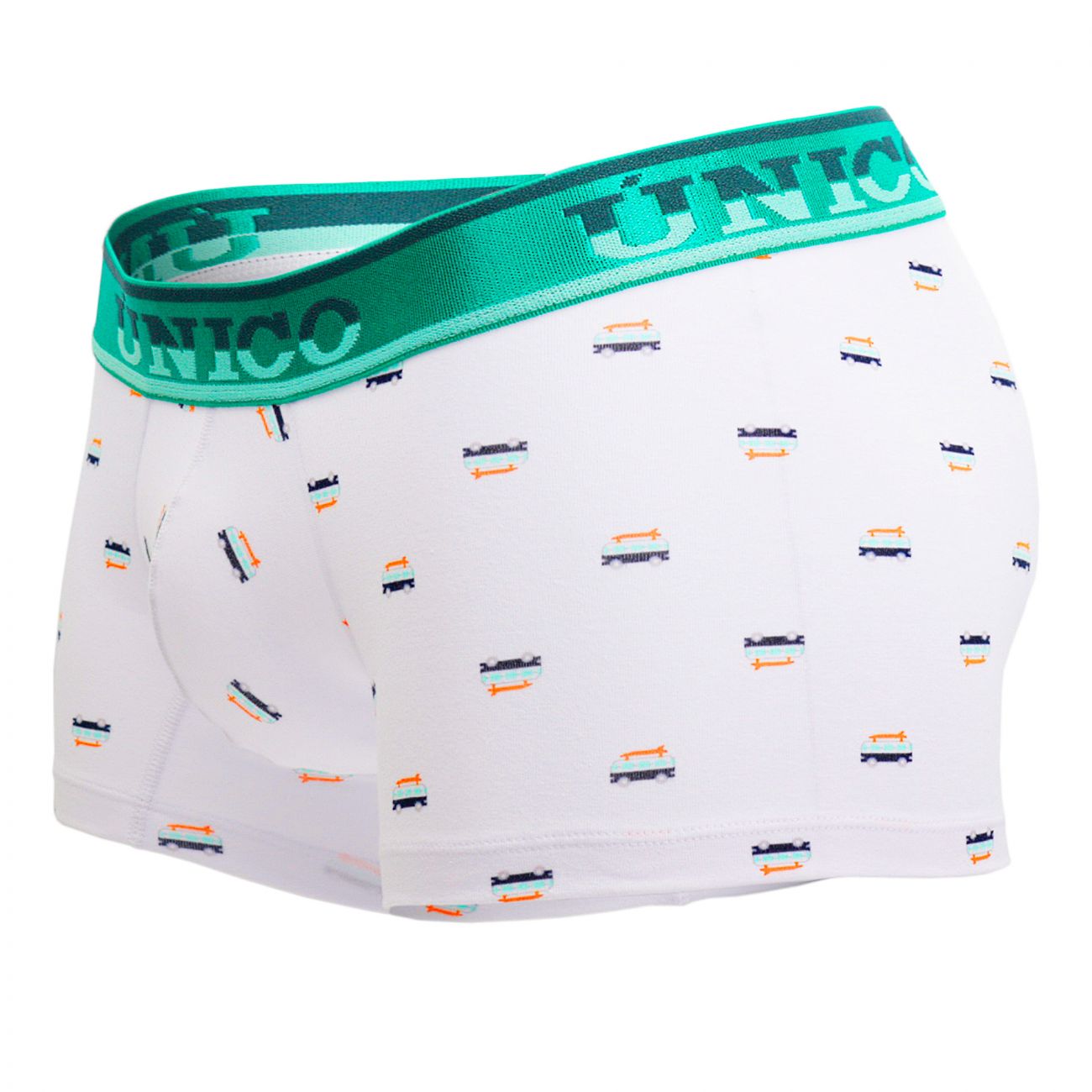 Unico 1902010011400 Trunks Fusion White Printed