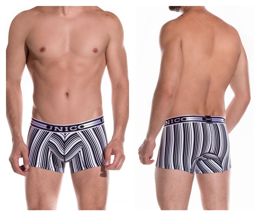 Unico 1902010012552 Trunks Crossbreed Black-White