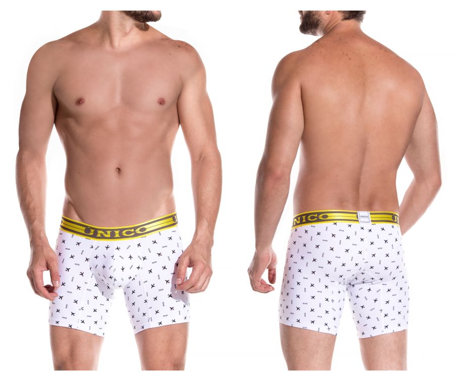 Unico 1902010023100 Boxer Briefs Radical White Printed