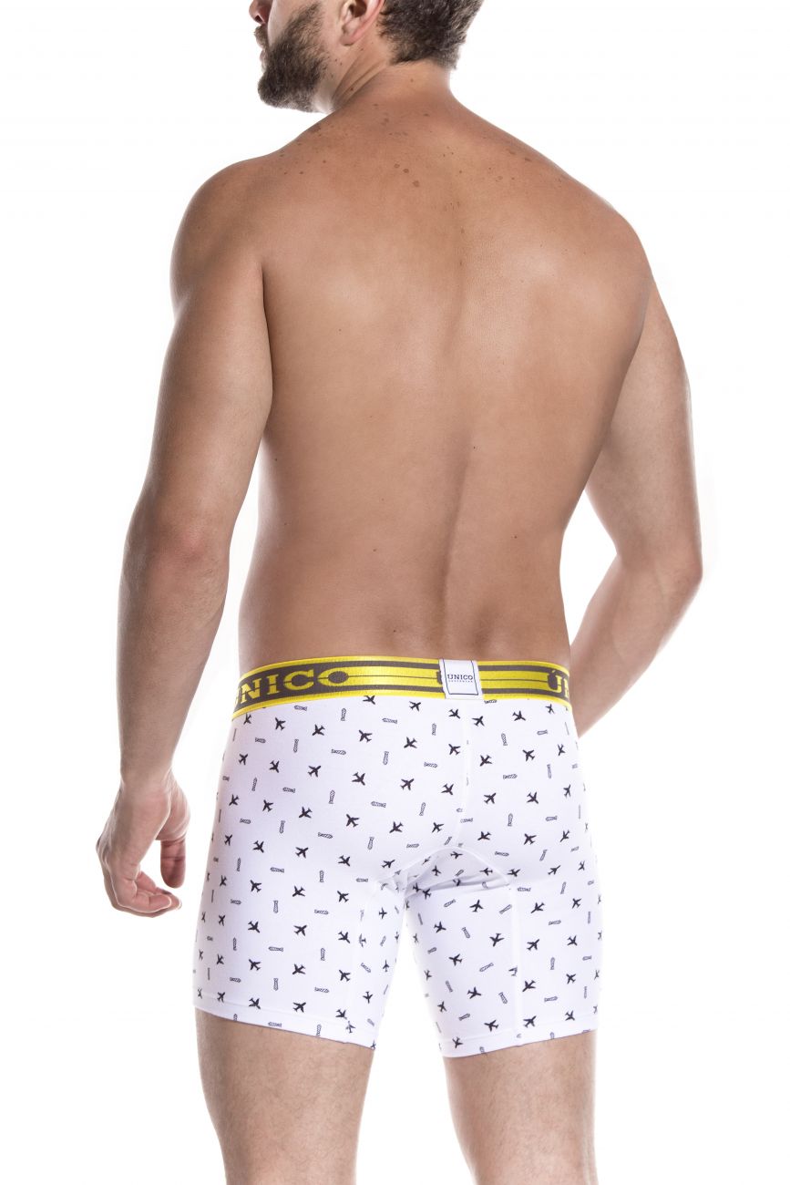 Unico 1902010023100 Boxer Briefs Radical White Printed