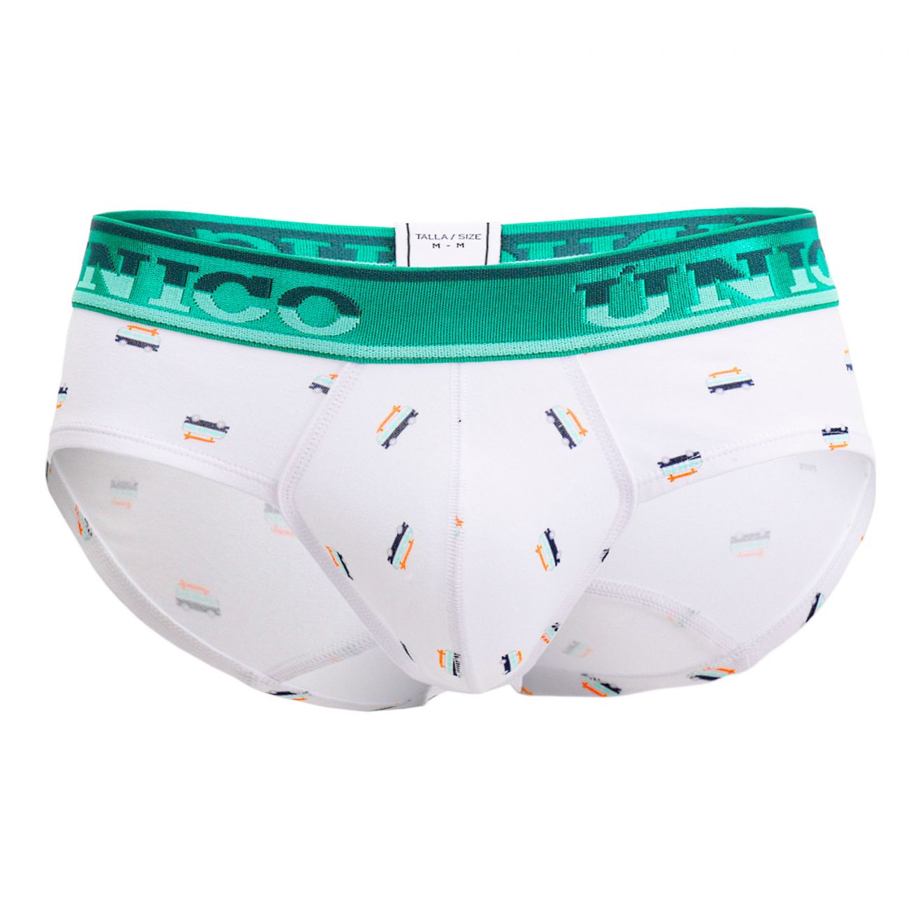 Unico 1902020111400 Briefs Fusion White Printed