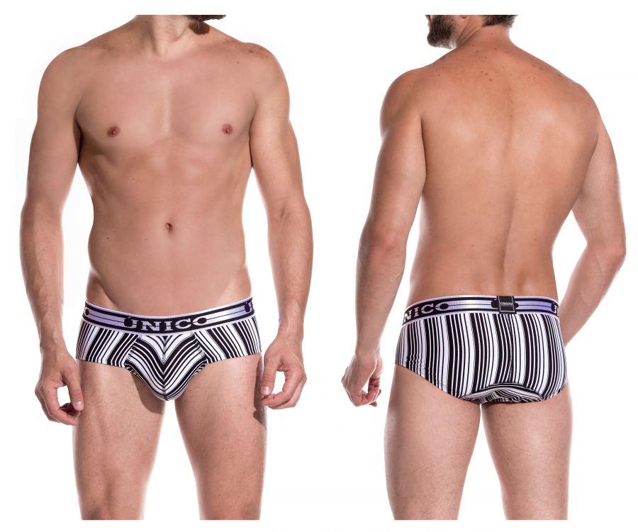 Unico 1902020112552 Briefs Crossbreed Black-White