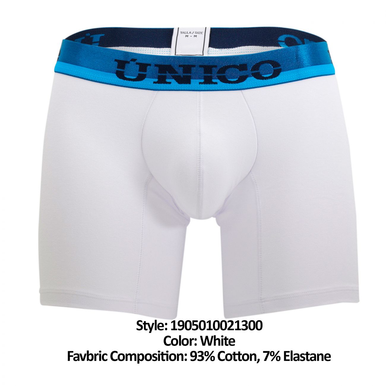 Unico 1905010021300 Boxer Briefs Matrix White