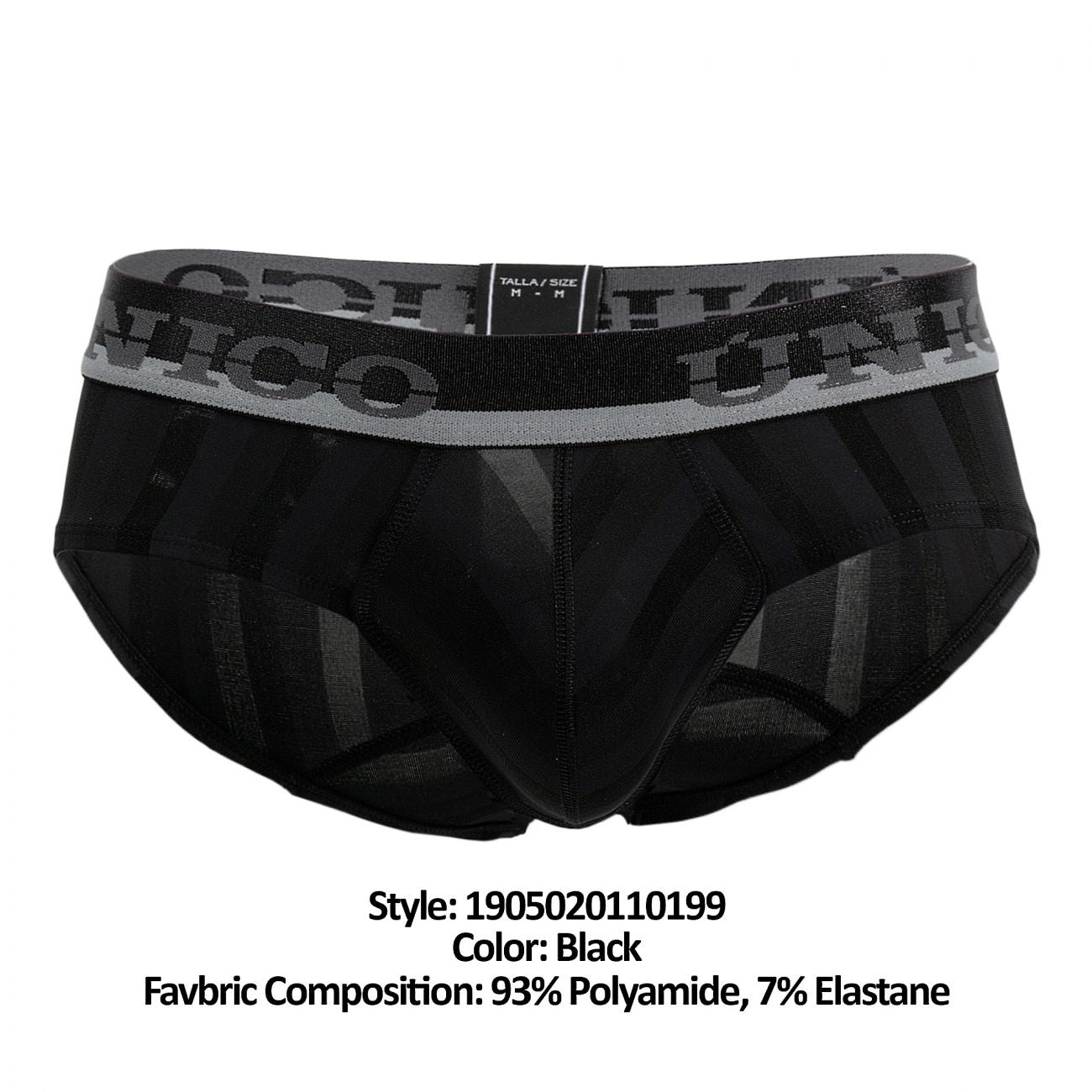 Unico 1905020110199 Briefs Azabache Black