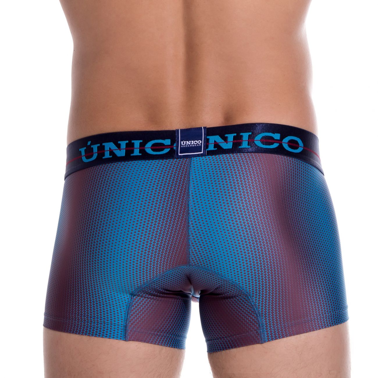 Unico 1907010014529 Trunks Tornasol Blue Printed