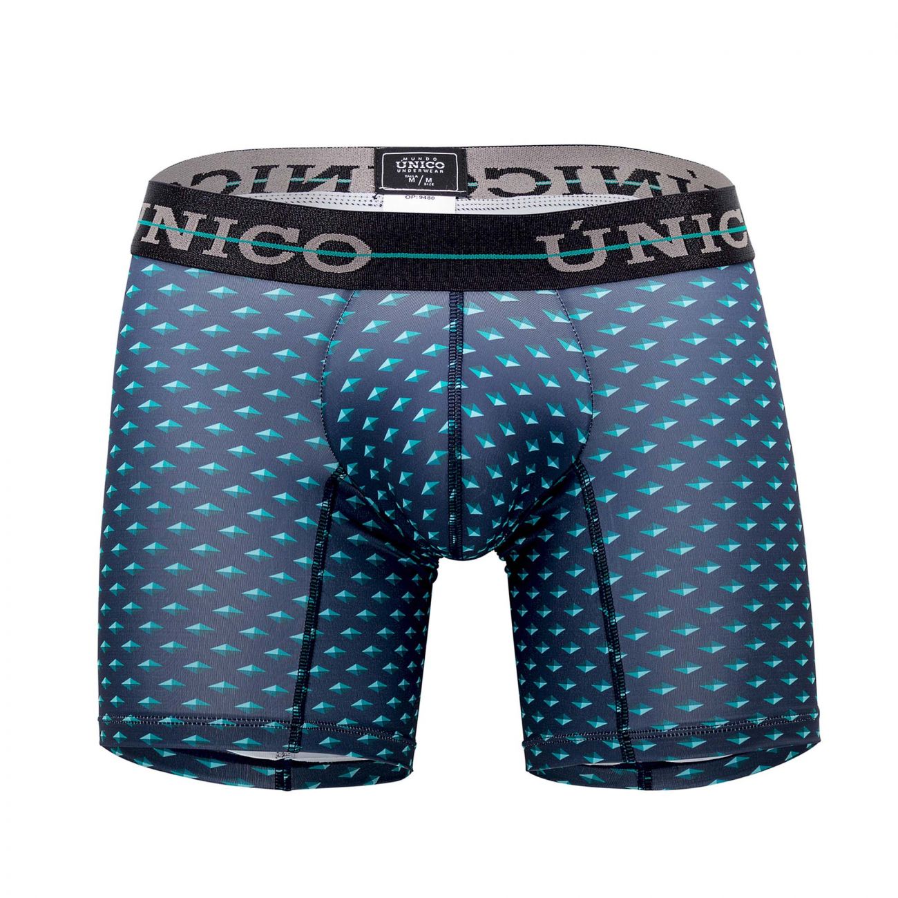 Unico 1907010023629 Boxer Briefs Agata Blue Printed