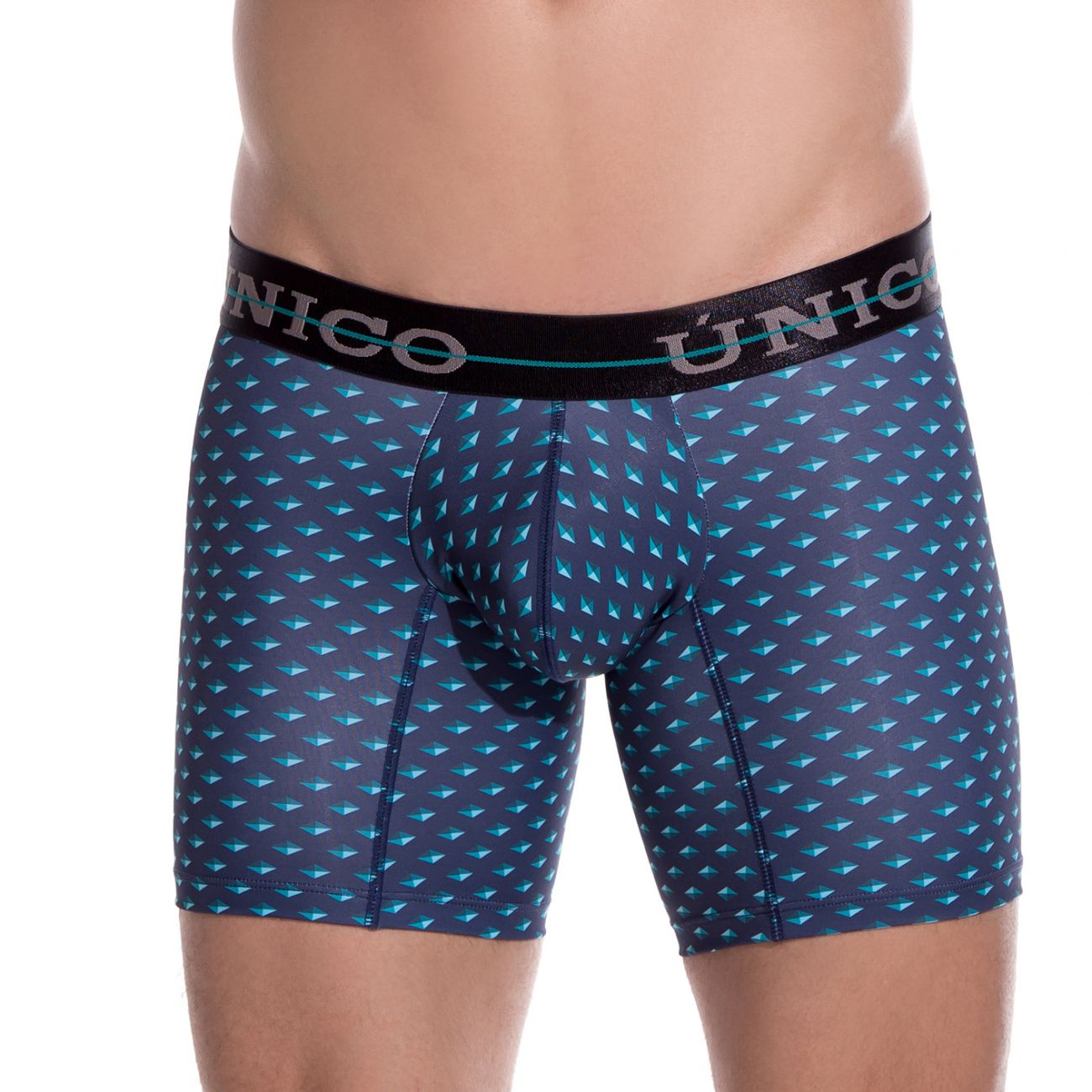 Unico 1907010023629 Boxer Briefs Agata Blue Printed