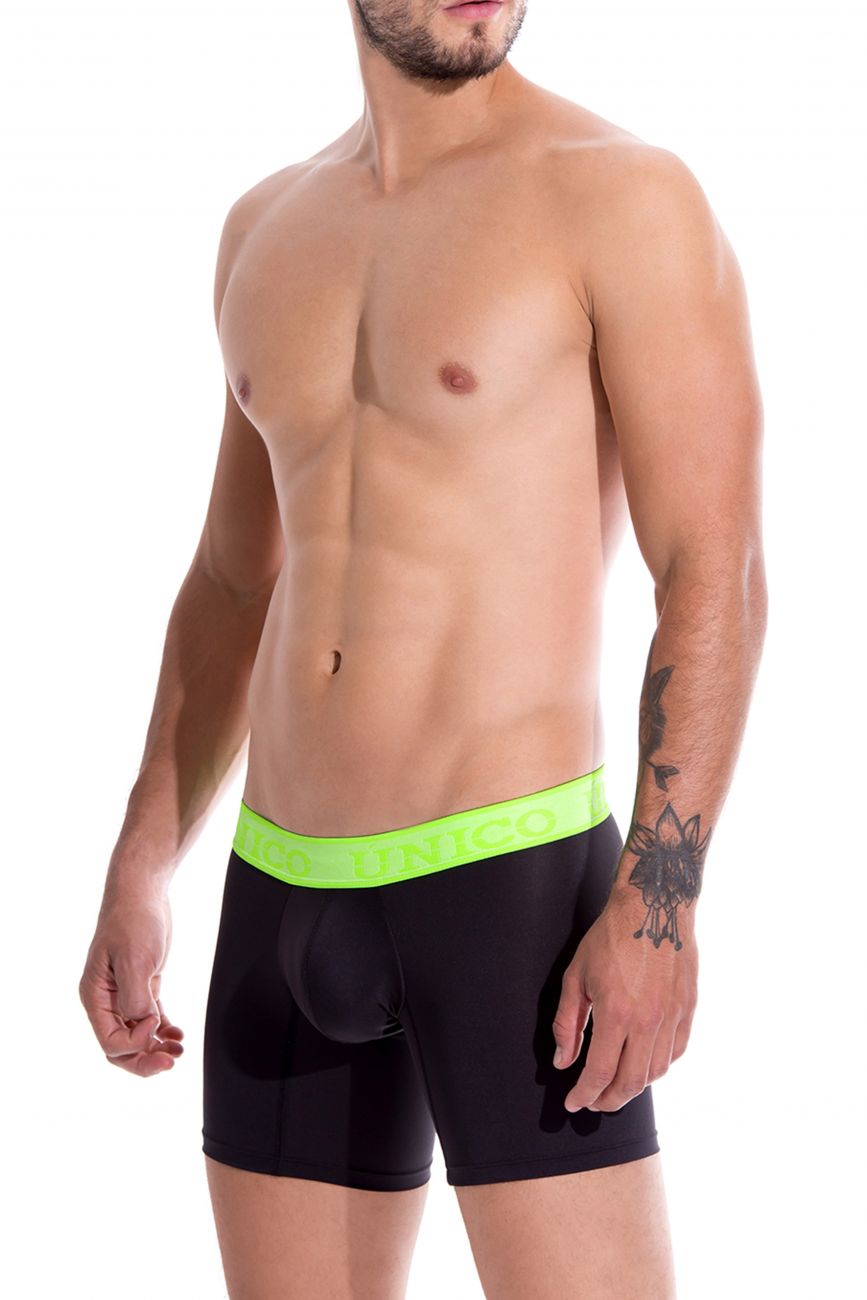 Unico 19160100211 COLORS Captacion Boxer Briefs Black