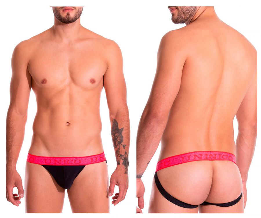 Unico 19160301213 COLORS Poderoso Jockstrap Black