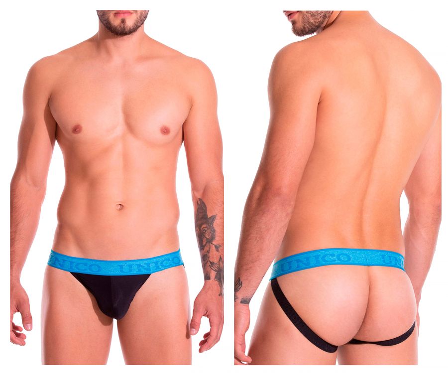 Unico 19160301215 COLORS Dinamico Jockstrap Black
