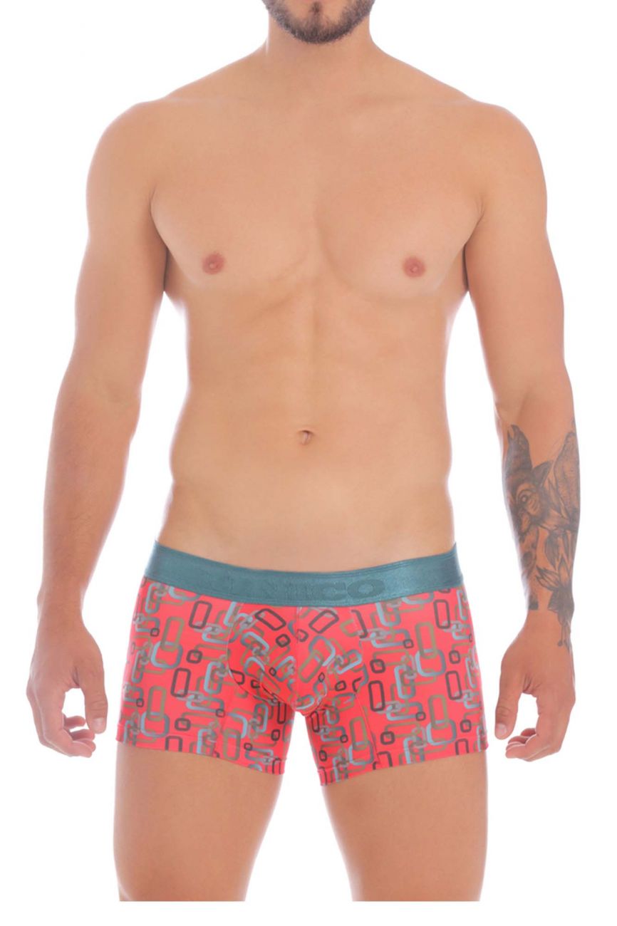 Unico 20070100129 Scheme Trunks Red Printed